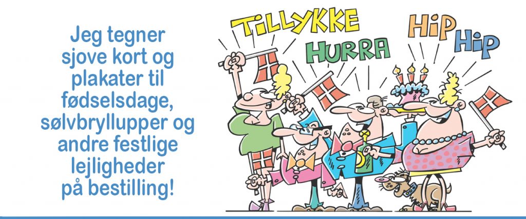 Download Print Selv Fødselsdagskort - RB Tegnestue